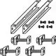 Wolf-Befestigungsset-Stahltraeger-waagr--und-geneigt-fuer-TLH-LH-40-6500786 gallery number 1